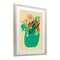 Stupell Industries Spring Swan Flower Bouquet Framed Print Under Glass, design by Jilly Jack Designs